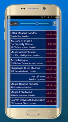 Azan Prayer times UK android App screenshot 1